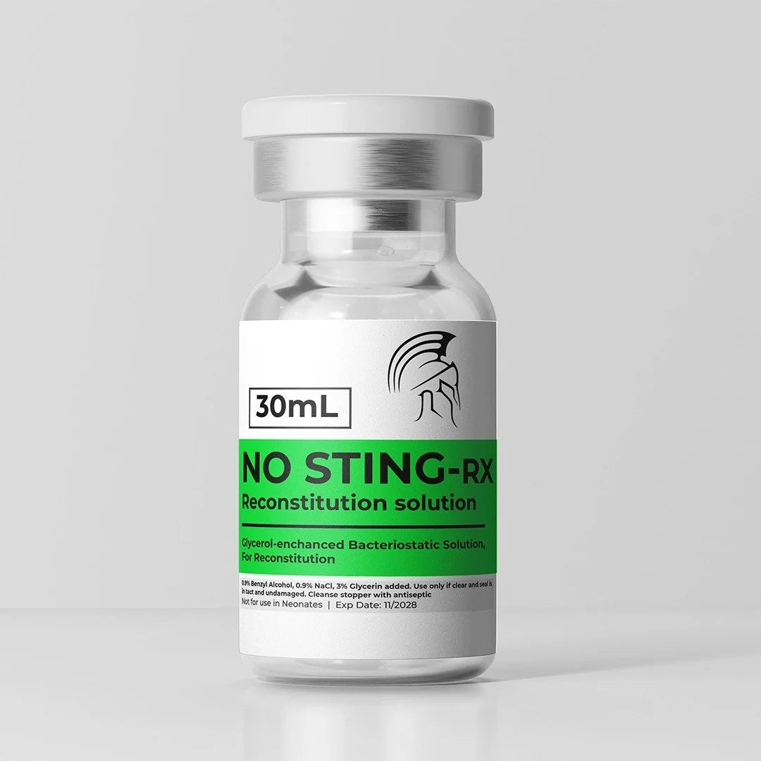 No Sting-RX (Glycerol-Enhanced Bacteriostatic Solution)